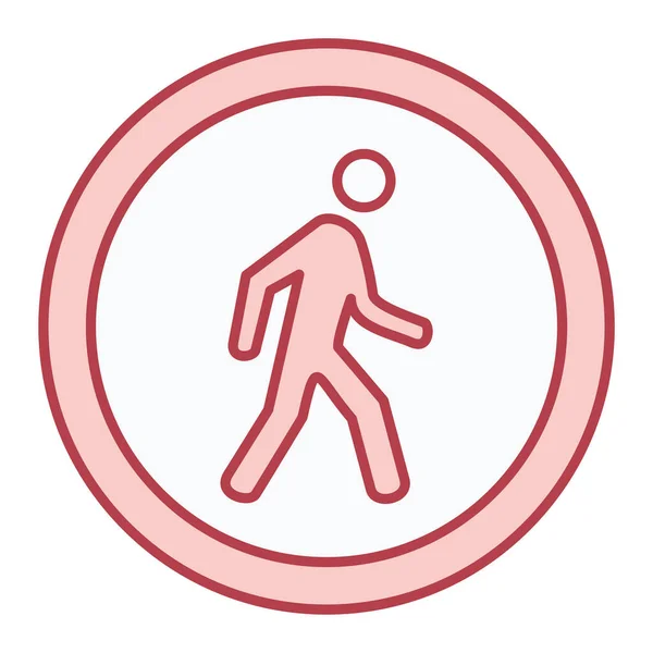 Man Walking Icon Simple Illustration People Vector Icons Web — стоковый вектор