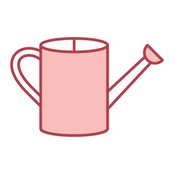 Watering Can Icon Outline Illustration Gardening Vector Icons Web Design — 스톡 벡터