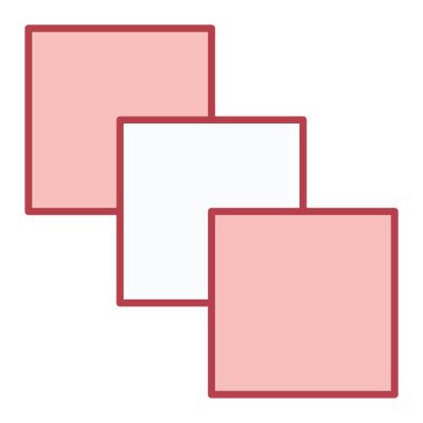 Tasarımınız için bir çerçevenin vektör illüstrasyonu