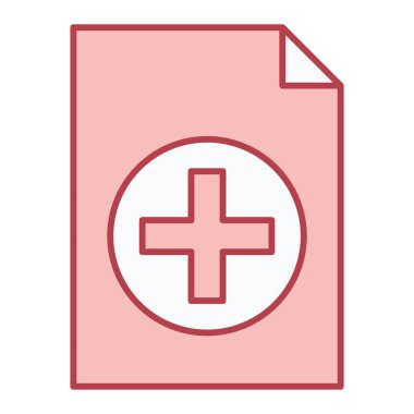 tıbbi simge vektör illüstrasyonu