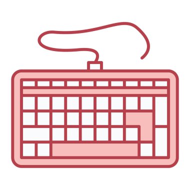 Bir fabrika simgesinin vektör illüstrasyonu