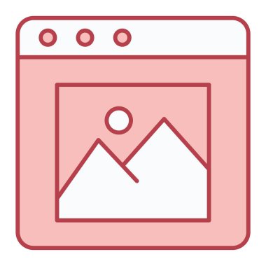 seo modern simgesinin vektör illüstrasyonu