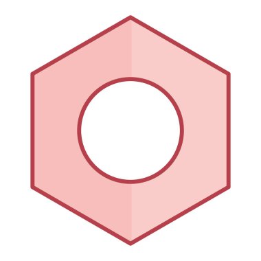 Basit bir simgenin vektör illüstrasyonu