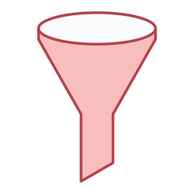 Simge vektör çizim huni