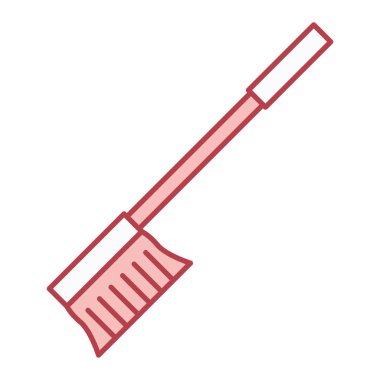 Temizleme araçlarının vektör illüstrasyonu simgesi