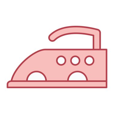 Mutfak havlusu ikonu vektör illüstrasyon grafik tasarımı