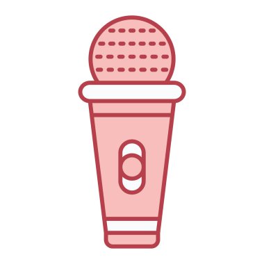 Güzellik ve moda simgesinin vektör çizimi