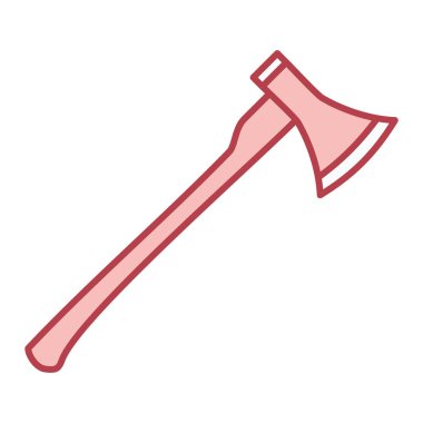 Balta simgesi. Vektör illüstrasyonu