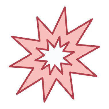 çizgi roman tarzı ikon vektör illüstrasyon tasarımı