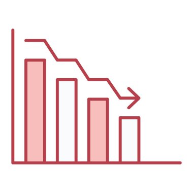 grafik ikonu vektör illüstrasyonu