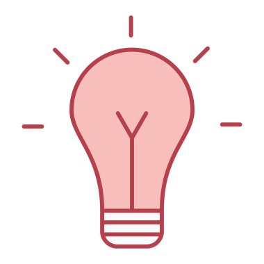 fikir vektör düz simgesi