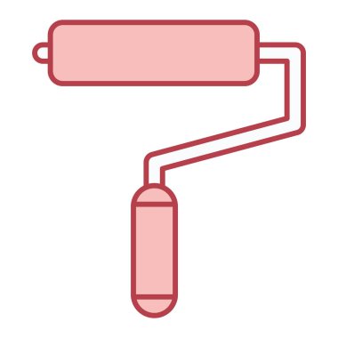 Boya silindiri ikonu. vektör illüstrasyonu