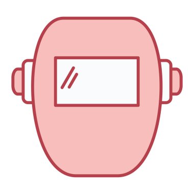 Maskeli bir adamın vektör çizimi