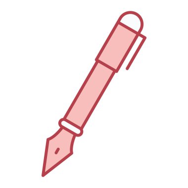 kalem simgesi vektör illüstrasyonu