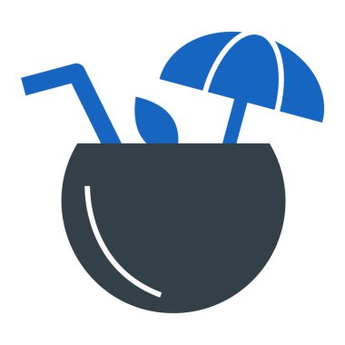 Kumsal. Web simgesi basit illüstrasyon