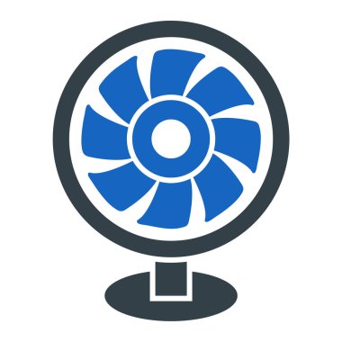 fan simgesi vektör illüstrasyonu