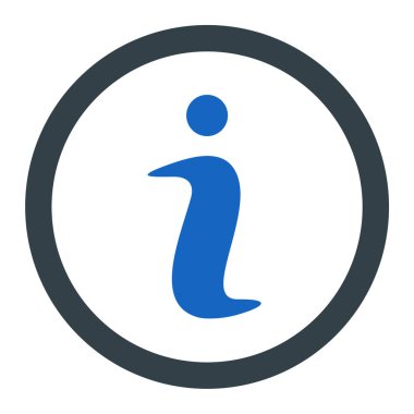 Raster ikonuna yardım et. bu yuvarlak düz sembol yeşil arkaplanda mavi ve beyaz renklerle çizilir.