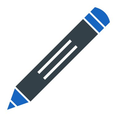 kalem simgesi vektör illüstrasyonu