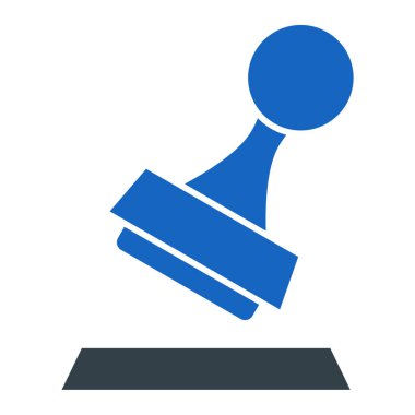 Damga simge vektör çizim