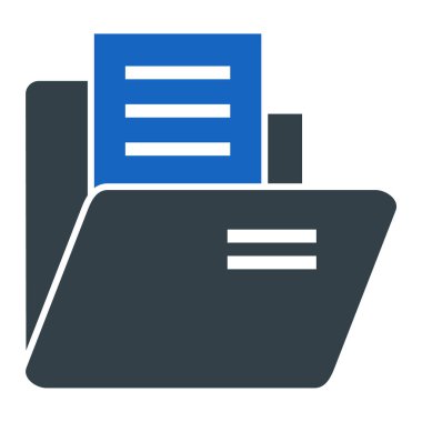 Dosya. Web simgesi basit illüstrasyon