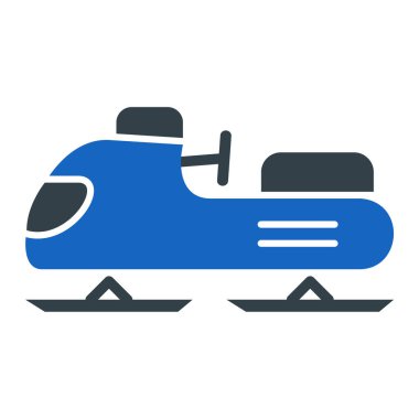 Gemi simgesi vektörü. Düz çizim. 10 saniye.