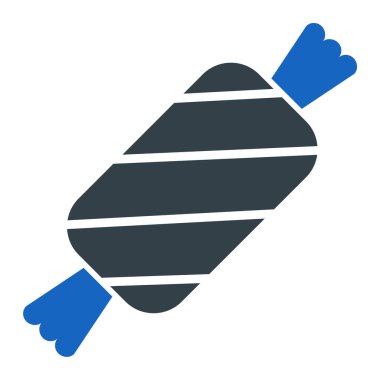 - Şeker. Web simgesi basit illüstrasyon