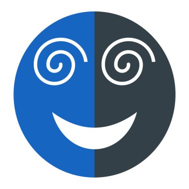 yüz ifadesi simge vektör illüstrasyon tasarımı