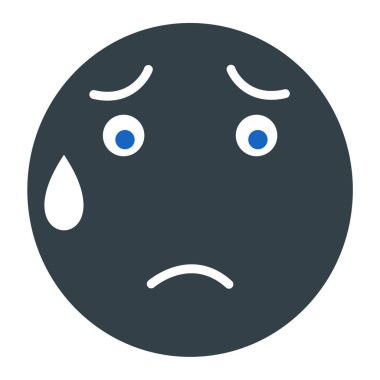 Yüz ifadeleri. Web simgesi