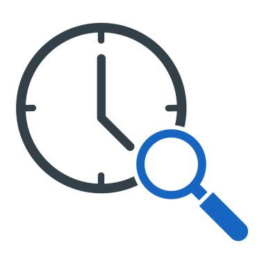 Zaman yönetimi. vektör illüstrasyonu