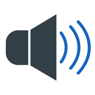 hoparlör vektör illüstrasyonu