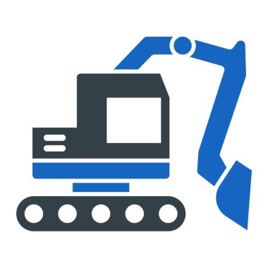 İnşaat vinç simgesi. vektör çizim