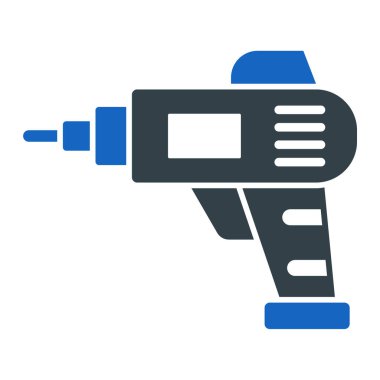 matkap simgesi. Web için tornavida vektör simgelerinin basit çizimi