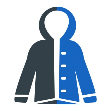 Kıyafetler. Web simgesi basit illüstrasyon