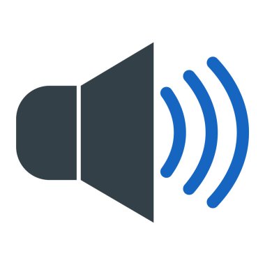 hoparlör vektör illüstrasyonu