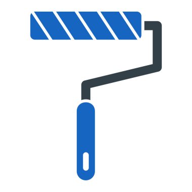 Boya silindiri ikonu. vektör illüstrasyonu