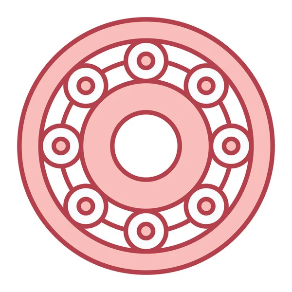 円のアイコンのベクトル図 — ストックベクタ