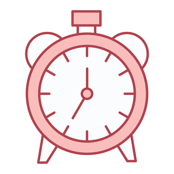 Reloj Despertador Icono Vector Ilustración Diseño — Archivo Imágenes Vectoriales