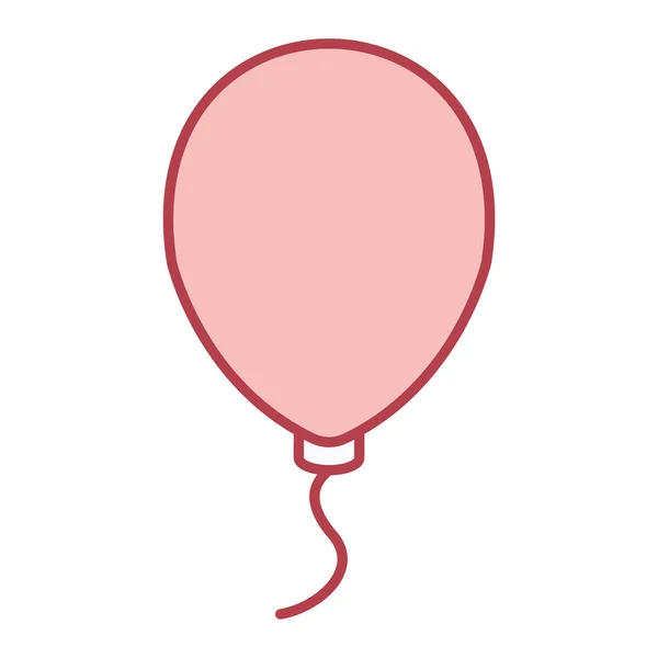 Balloon Icon Simple Illustration Balloons Vector Fill Style — Archivo Imágenes Vectoriales