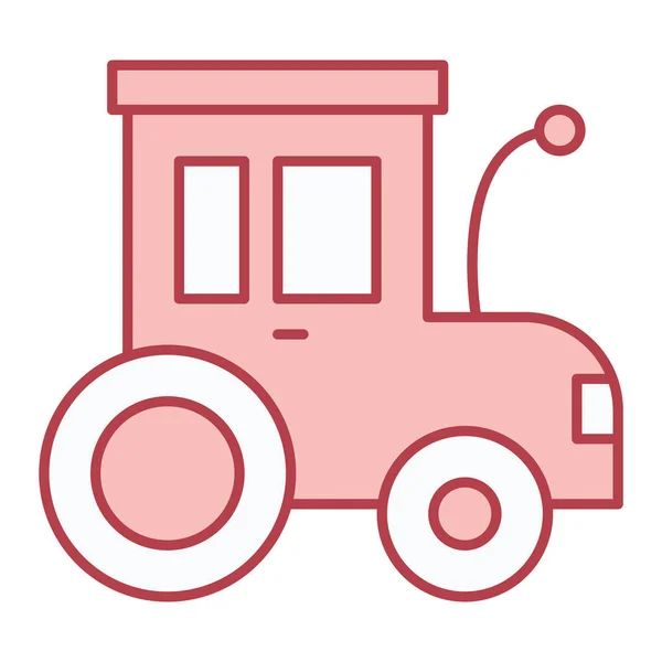 Auto Vervoer Pictogram Vector Illustratie Ontwerp — Stockvector