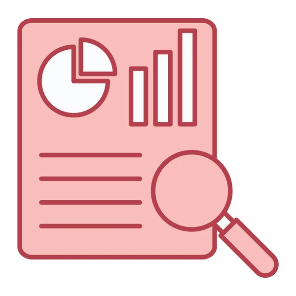 Wirtschaft Und Finanzen Flache Ikone Vektorillustration — Stockvektor