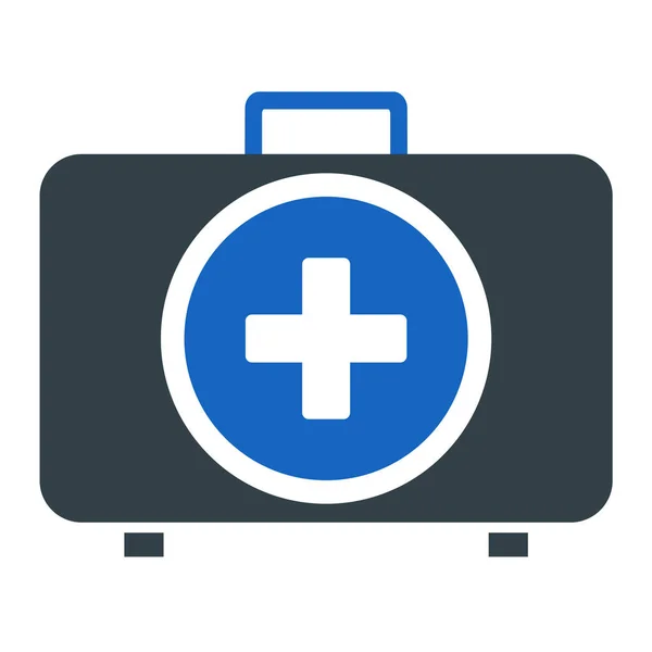 First Aid Kit Icon Simple Illustration Medical Emergency Vector Icons — Archivo Imágenes Vectoriales