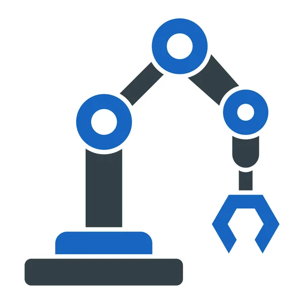 Een Robot Web Icoon Eenvoudige Illustratie — Stockvector