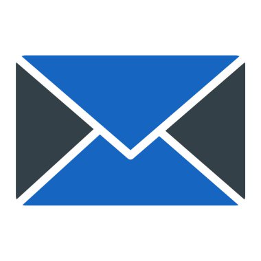 E- posta simgesi vektör illüstrasyonu