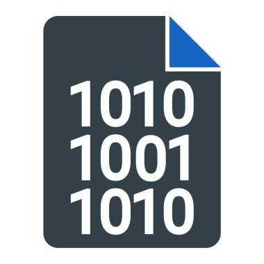 Dosya simgesinin vektör illüstrasyonu