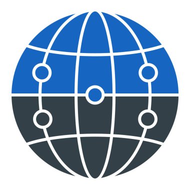 genel ağ simgesi çizimi