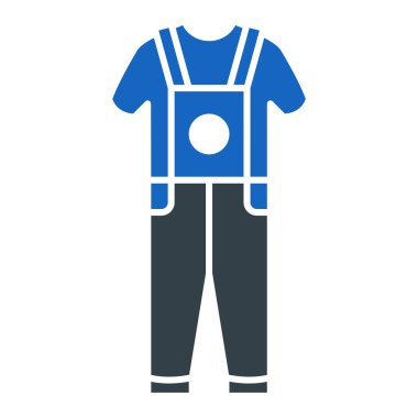 shirt simgesi vektör illüstrasyonu