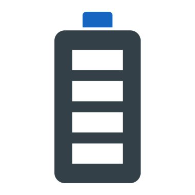 Pil. Web simgesi basit illüstrasyon