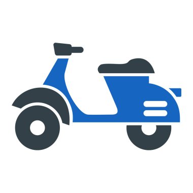 Mobilet. Web simgesi basit illüstrasyon