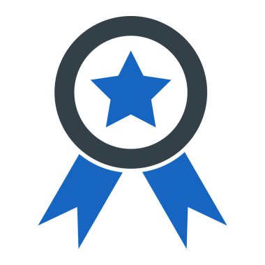 Madalya. Web simgesi basit illüstrasyon