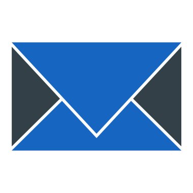 posta simgesi vektörü beyaz arkaplanda izole edildi, ileti işareti logosu konsepti şeffaf, ana tasarım ögeleri üzerinde